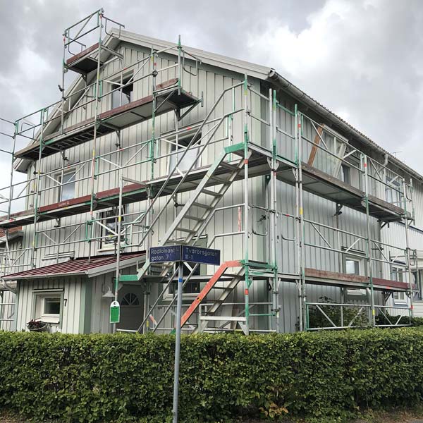 Målning på gång i Järnbrott