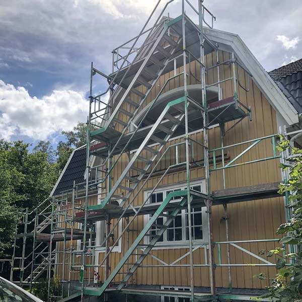 Utvändigt måleri i Olofstorp