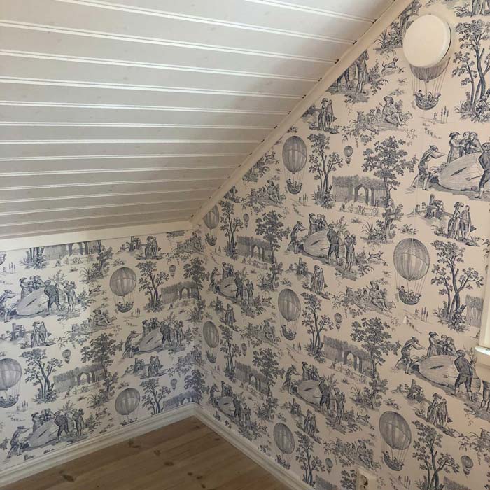 Nya tapeter i Billdal